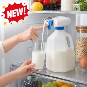 Automatic Drink Dispenser for Kitchen, Multi-Beverage Compatible with Milk, Juice, Water, Hand-Free, Leak-Proof, Contactless for Enhanced Hygiene, Ideal for Home, Party Beverage Stations, Mini Graduation  couple outdoorfun teacher appreciation gift