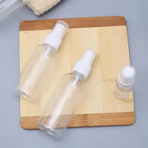 Clear Mini Spray Bottle, 3 Count Perfume Dispenser for Mini Perfumes, Travel Empty Portable Small Perfume Decanting Vials, Empty Spray Bottle for Skincare Products, Travel Essentials