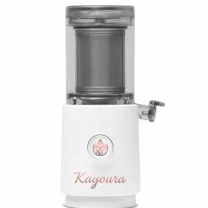 Kayoura M1 Multi-Use Nut Milk Maker Machine - 8-in-1 34oz Plant-Based Dairy-Free Maker for Oat, Seed, Almond & Soy Milk, 10 Stainless Steel Blades, Low-Noise Operation, Hands-Free Self-Cleaning, Smooth Texture, Automatic Grain Machine