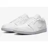 Men's Air Jordan 1 Low "Triple White" 553558-136