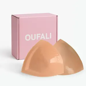 Large Size Lift Inserts Double-Sided Sticky Lightly Padded Adhesive Lifting Bra Washable Reusable for D+ Cup