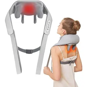 Neck Massager for Neck and Leg Massage, Ergonomic Design, Hands-Free Operation, Relaxation Aid, Perfect Gift for Mothers and Fathers, USB Rechargeable Massagers