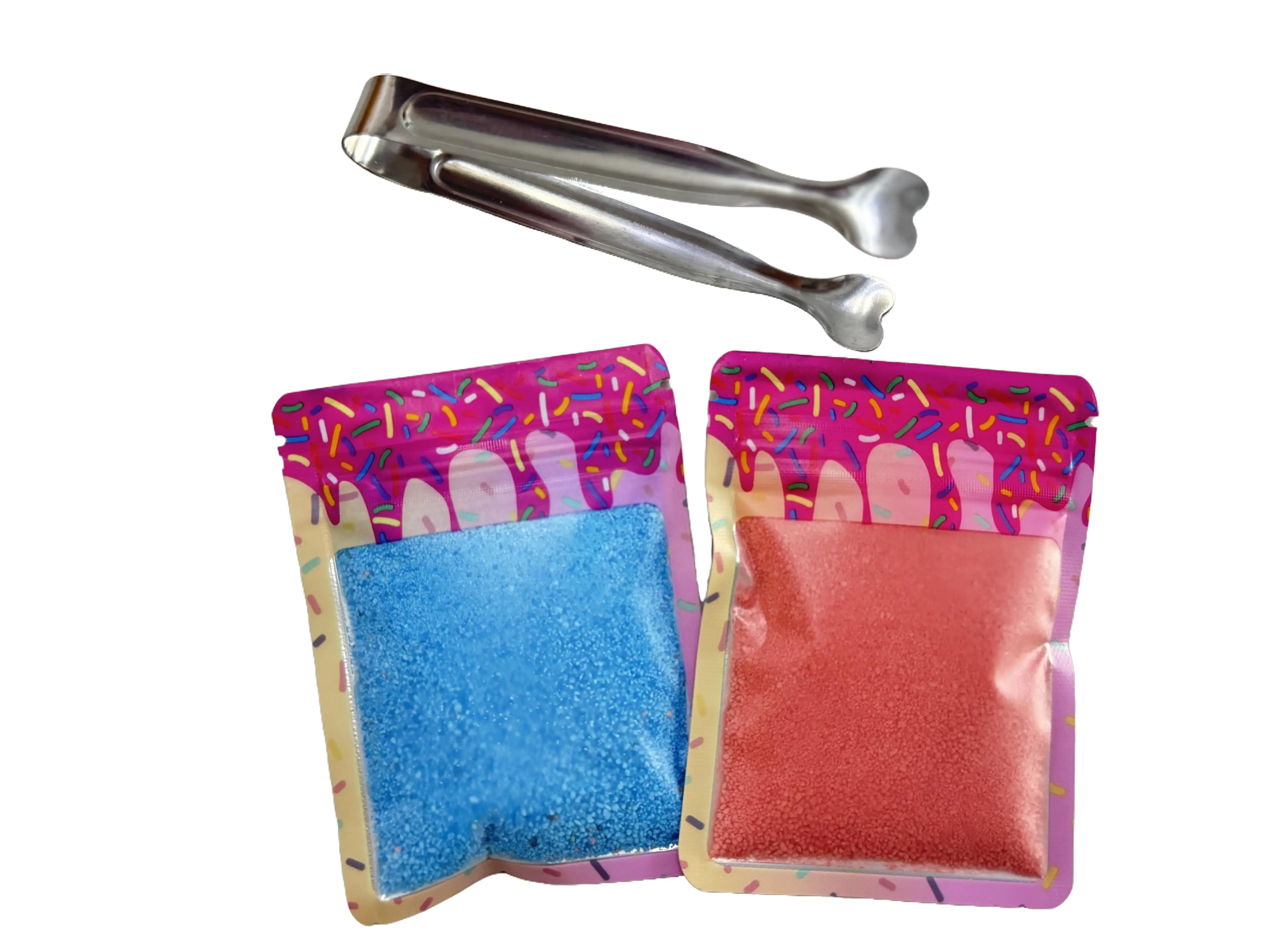 Simply Sweet CLE Candy Powder with Tongs, Fruity Sweets Packets, Quick-Treat Delicious Snack Candies, Packets Fruity Sweets