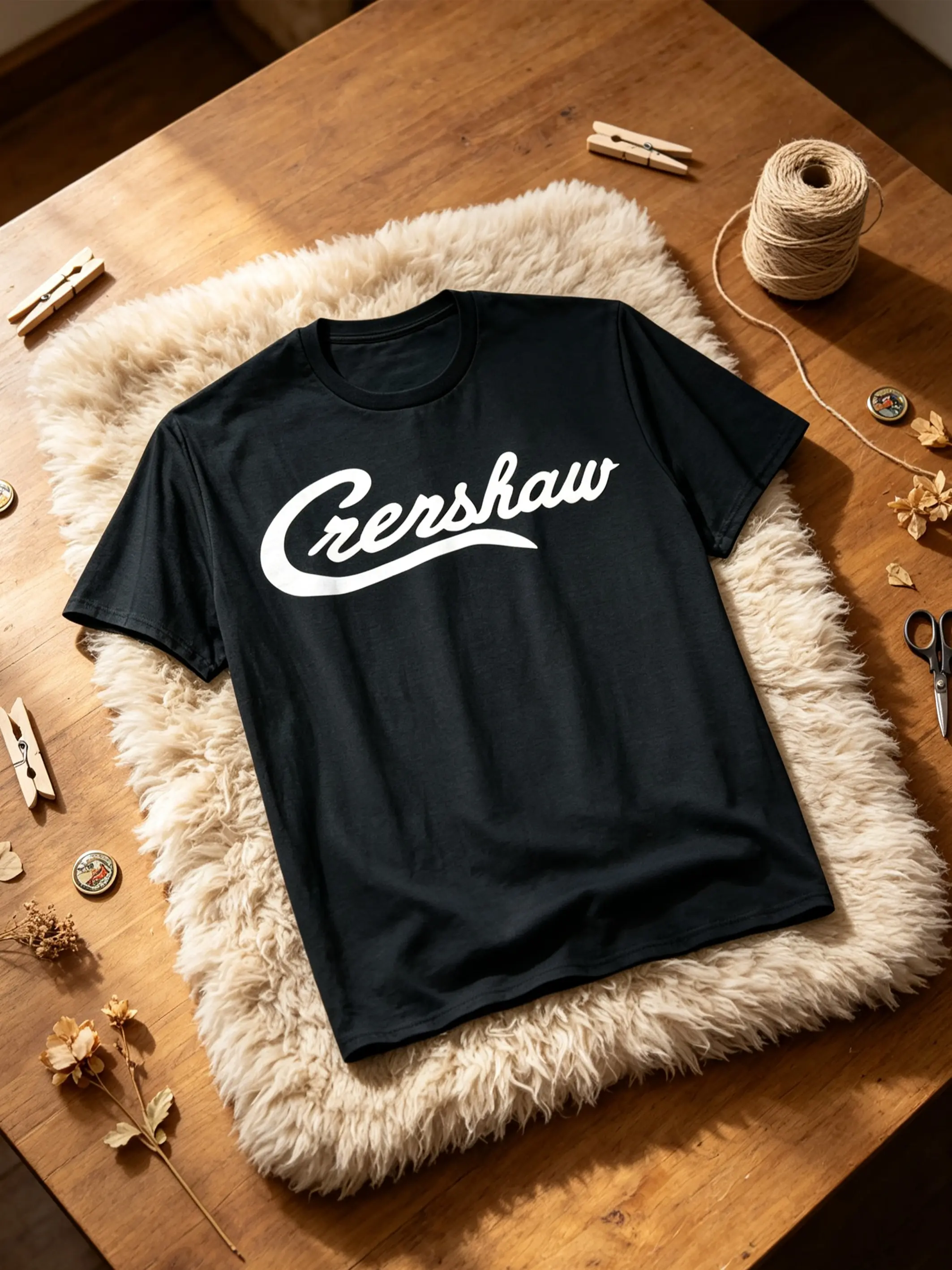 [2026 New] Los Angeles Crenshaw California T-Shirt Men Women Casual Streetwear Graphic Tees LA City Trendy Top Black Print