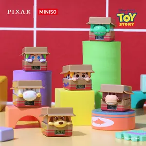 MINISO Disney Pixar Toy Story Stress Relief Mini Suitcase Blind Box – Random Press-to-Pop Fidget Collectible with Time Display, Cute Desk Decor Gift for Fans #ToyStory #BlindBox