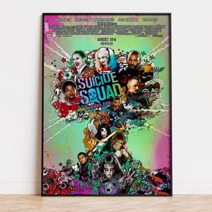 Suicide Squad - Movie Poster |  | High Quality Ready To Print