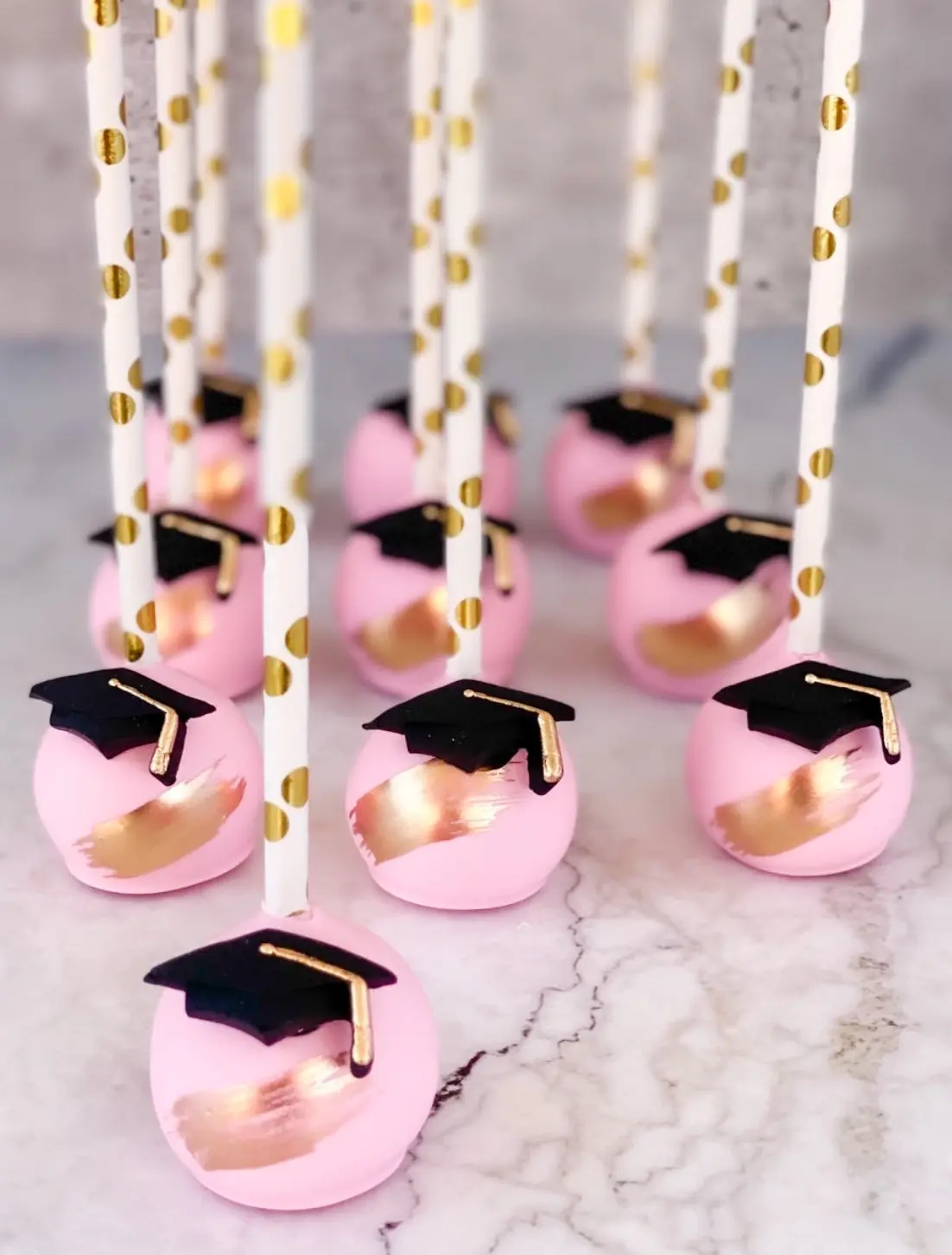 Graduation Cake Pops Graduation Cake Pops