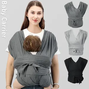 Multi-Functional Infant Baby Carrier, Front Facing Adjustable Wrap Sling For Newborns & Toddlers, Portable & Lightweight, Suitable For All Seasons Baby Wraps Carrier, Newborn Sling Carriers