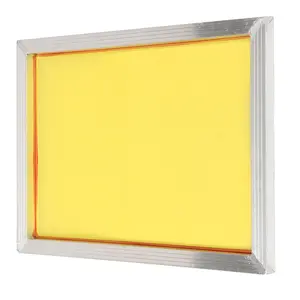 230 Mesh Yellow 23" x 31" Aluminum Screen Printing Frame