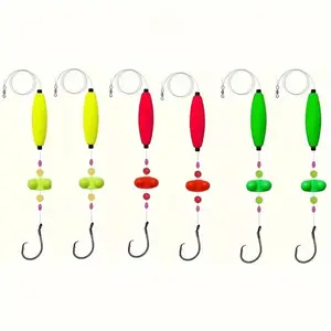 Ultimate Catfish Rigs with 6/0 Circle Hooks - Santee Float Tackle for Catfishing - Ideal Peg Float Setup for Thrilling Big Catfish Fishing Trips fishhooks