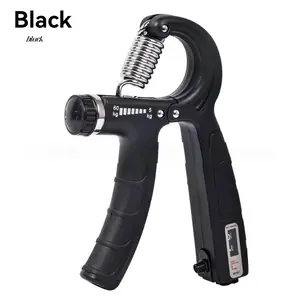 Adjustable Hand Grip Strength Strengthener Trainer Full Set with Counter, 5-60Kg Resistance for Wrist, Forearm Muscle Exercising