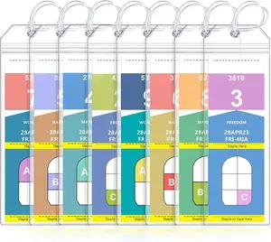 8 Pack Cruise Luggage Tag Holder, Cruise Essentials 2025 for NCL, Princess, Carnival, Royal Caribbean and Celebrity Cruise Luggage Tags for Travel Essentials