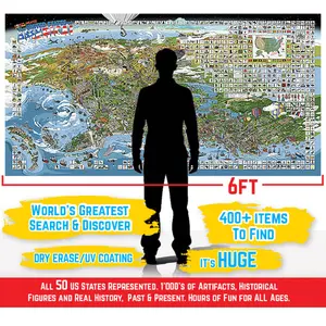 Worlds Greatest Search And Discover Poster - USA Edition