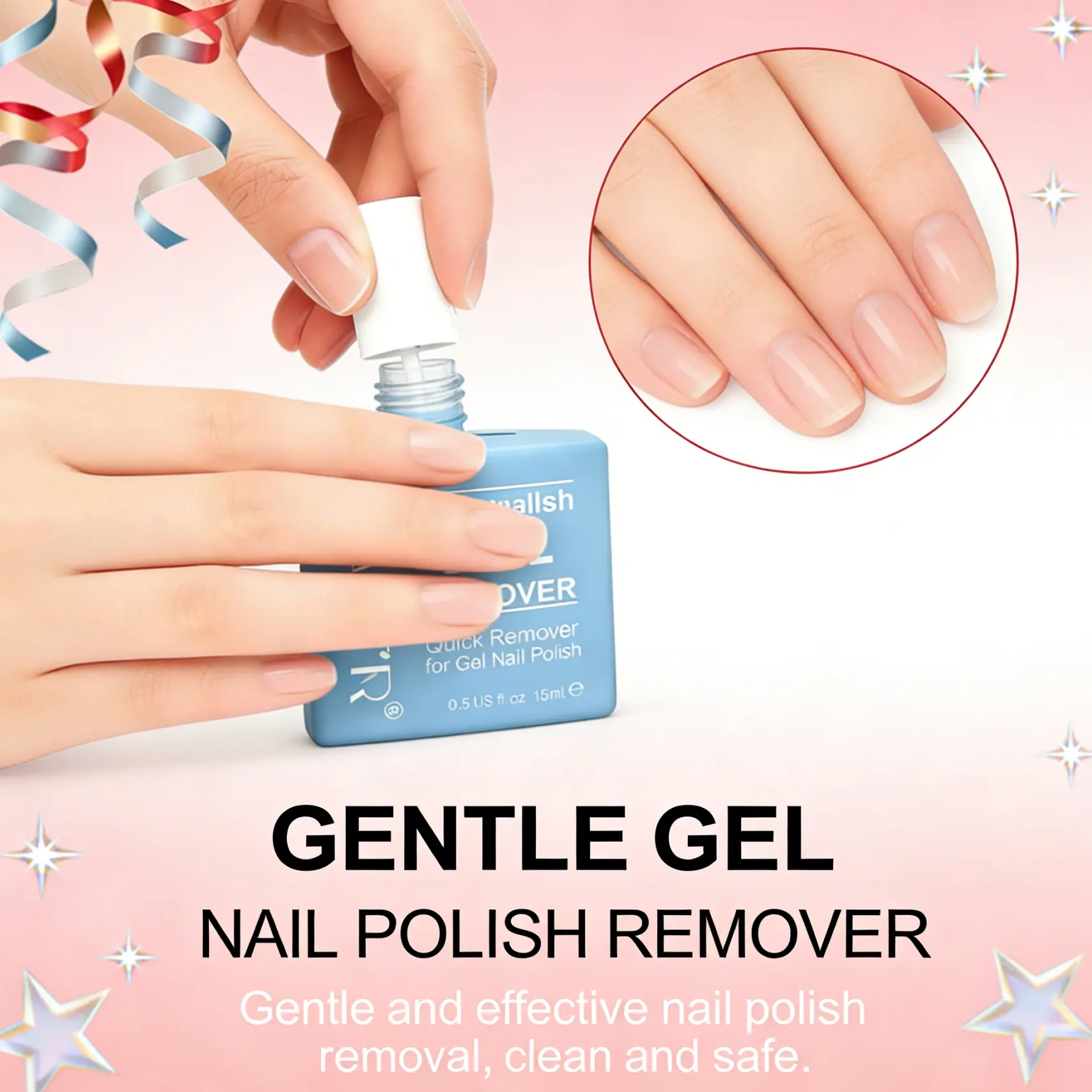 Christmas Steal! Powerful Nail Polish Remover - Quick Dissolve & Nail-Friendly