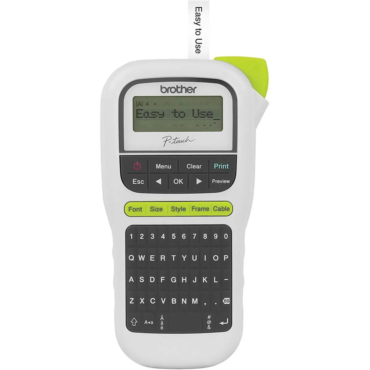 Brother PT-H110 Portable Label Printer, Computer Accessories for Office Printing Needs