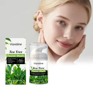 50g Facial Cleanser Containing of Tea And Salicylic Acid, Enriched with Glycerin, Allantoin, And Tea Extract, It Produces a Creamy Lather, Calms And Hydrates The Skin, Regulates Oil Production, Clarifies And Balances The Complexion