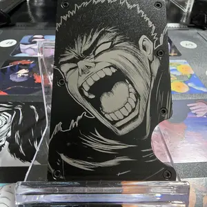 Guts Berserke Card Holder Wallet with RFID Protection Official Berserk Design