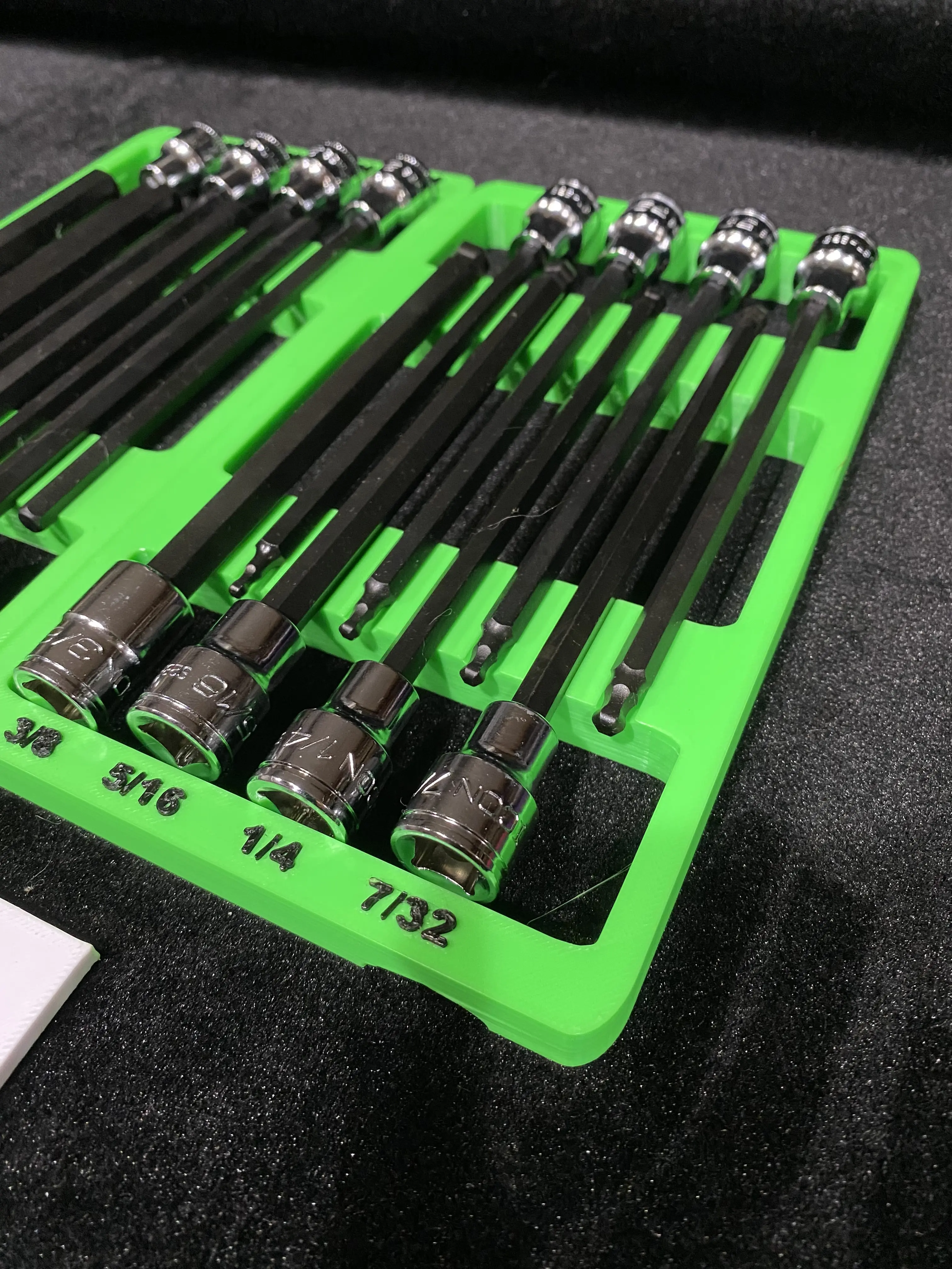 QRT Mag Lock Custom Icon Long Allen Hex Bit Organizers