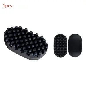 Rubber Curling Hair Brush, 1 Count Twist Curl Comb for Afro Curls, Durable Washable Afro Curl Sponge for Barbers and Daily Use, Curly Hair Brush