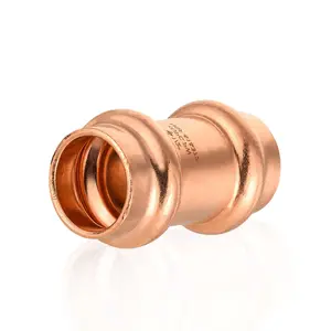2-1/2" Press Copper Coupling W/Stop (Lead Free)