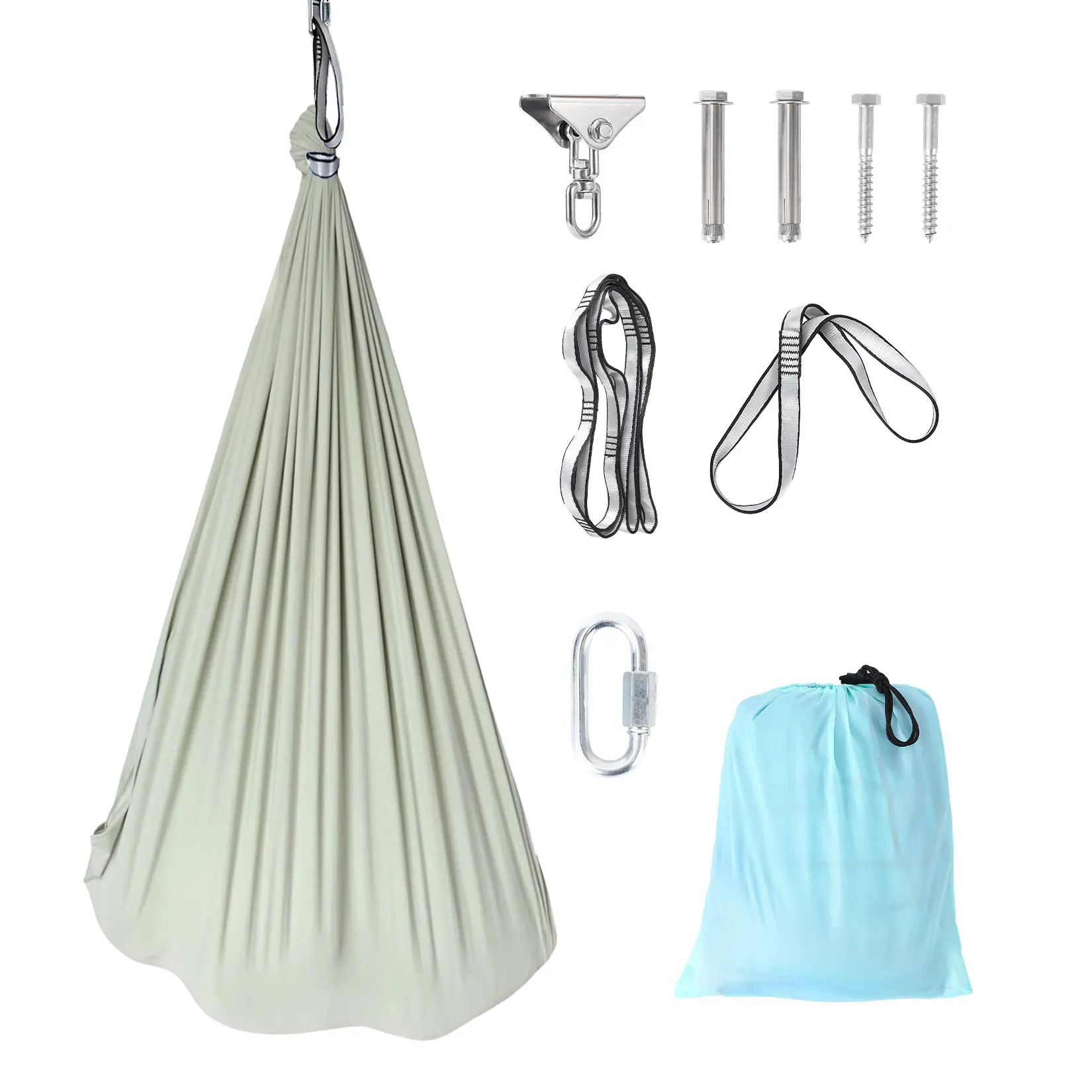 Kids' 360° Swivel Therapeutic Sensory Hammock Swing - Unisex Indoor-Outdoor Washable Hanging Pod for Adults, Autism ADHD Therapy, Playrooms, Bedrooms