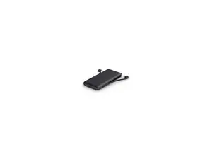 BELKIN BOOST CHARGE Plus Black 10000 mAh 10K USB-C Power Bank with Integrated Cables BPB006BTBLK