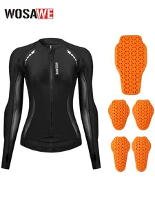 Wosawe Women's Motorcycle Riding Airflow Suit, Four-Season Shaping Soft Jacket, Slim Fit Knight Costume, Comfortable and Stylish, Motorcycle Outfit