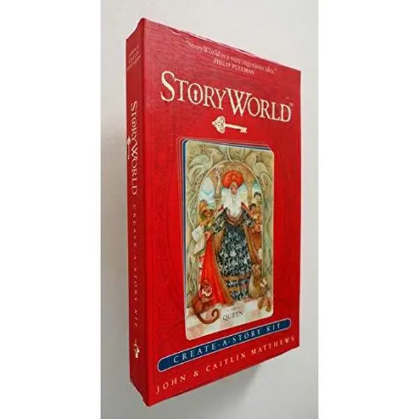 USED The Storyworld Box: Create-A-Story Card Games Kit by John Matthews