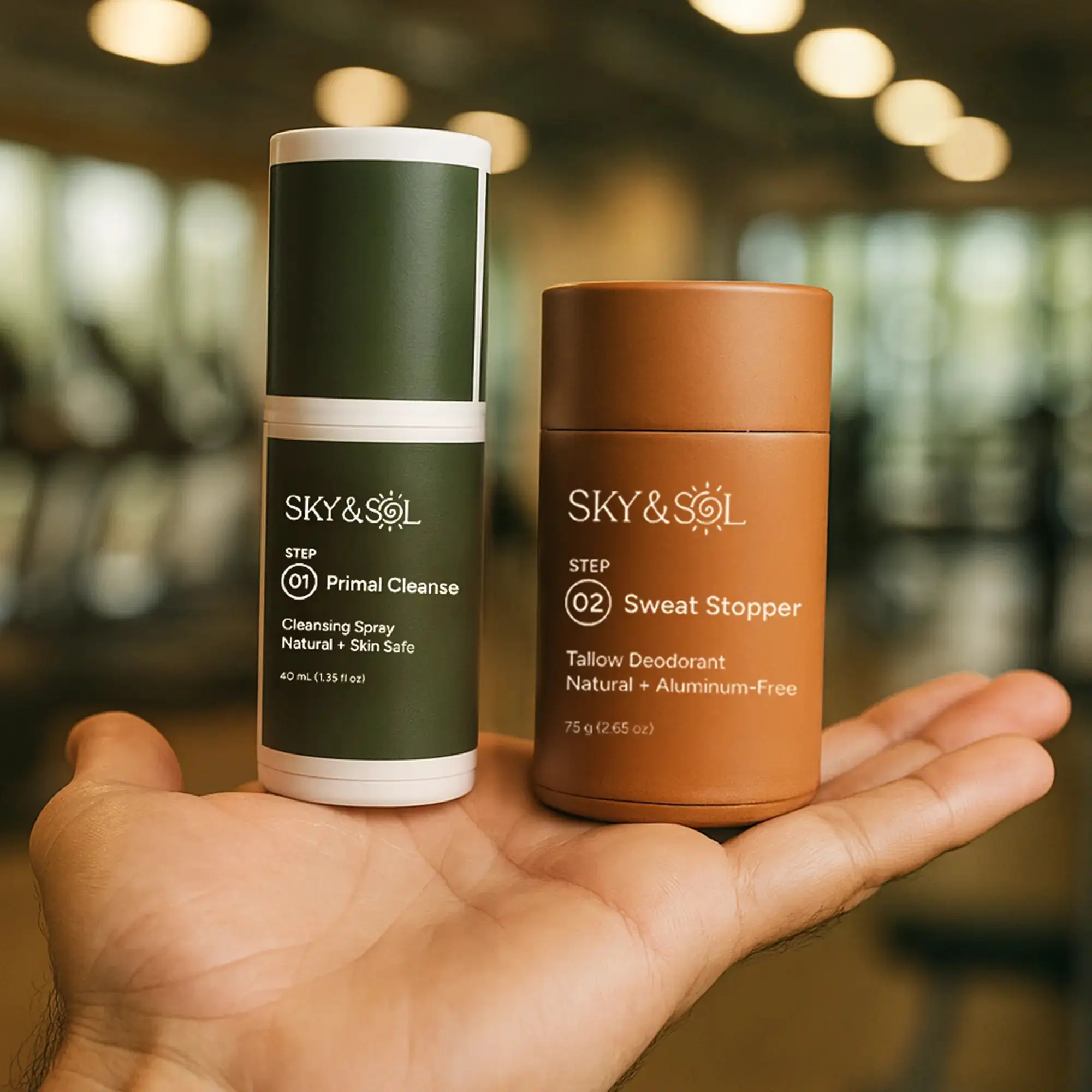 SKY & SOL 2-Step Freshness Formula Deodorant