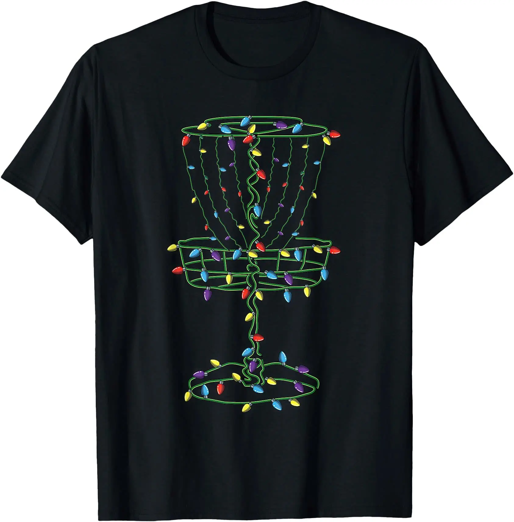 Disc Golf Basket Cool Disc Golf Frisbee Golfer Xmas Gift Unisex T-Shirt Sweatshirt Hoodie Crewneck Casual Shortsleeve Tshirt Classic Cotton