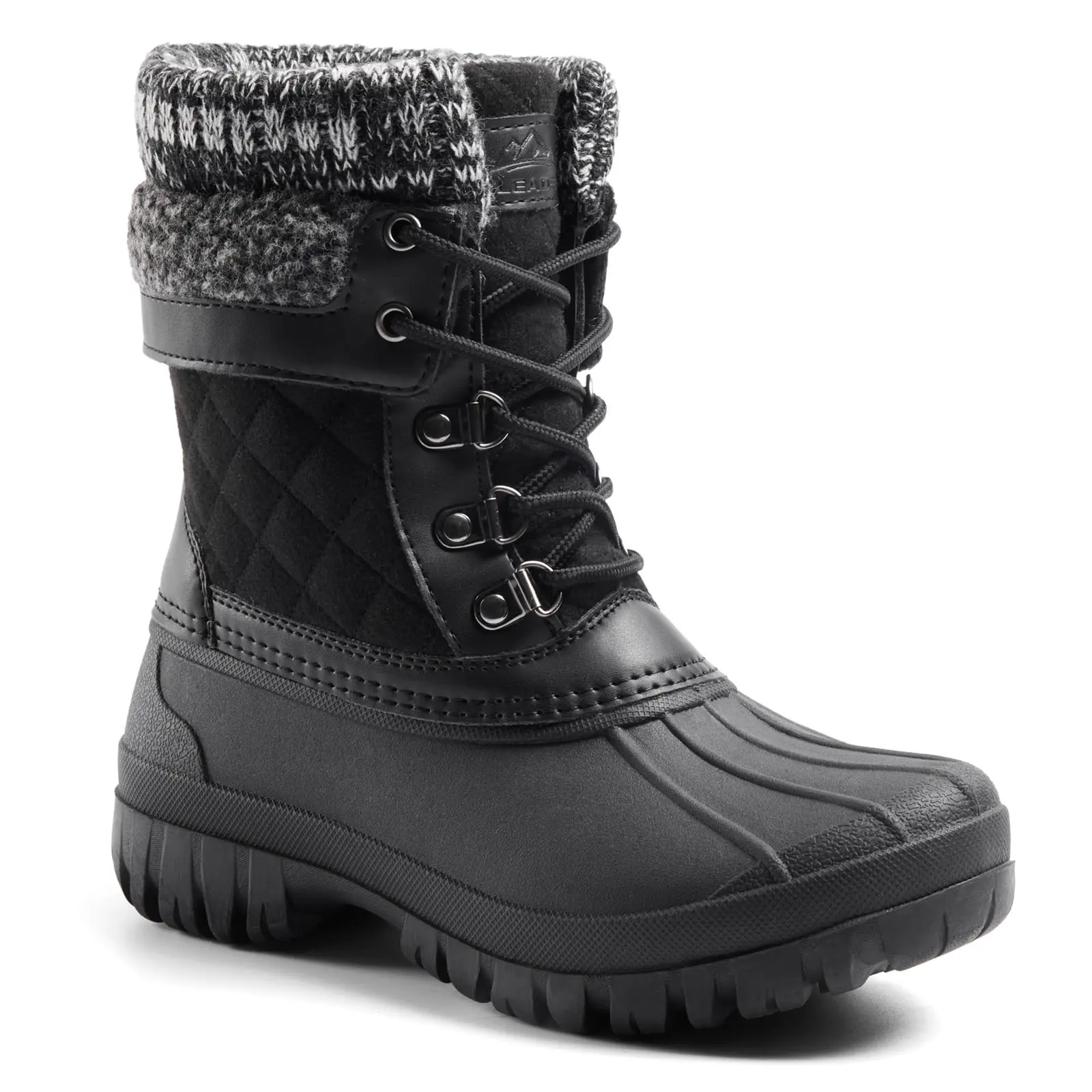 ALEADER Women's Fashion Waterproof Insulated Snow Boots - Durable Casual Outdoor Boot, All-Match Warm Plus Velvet Duck Footwear, Women's Shoe, Walking Shoes tiktokshopbacktoschool, Eva Sole