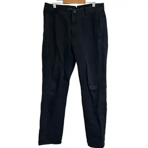 Pre-owned BURBERRY Cotton Small Leather Goods Tapered Pants