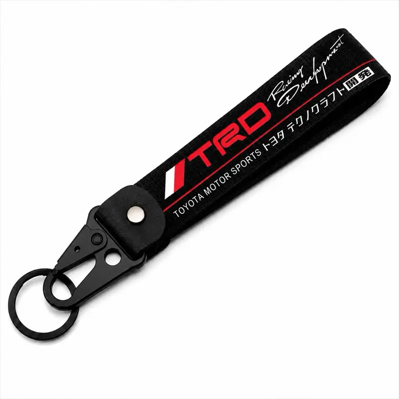 TRD Racing Wristlet Keychain, Fashion Accessory, Costume Keychain for Daily Use