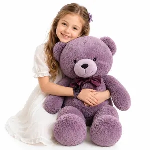 Large Size 35.4in Cute Teddy Bear Plush Toy Soft Plush Stuffed Animal Teddy Bear Pillow Birthday Gift for Kids Valentine's Day Gift Christmas Gift New Year's Gift