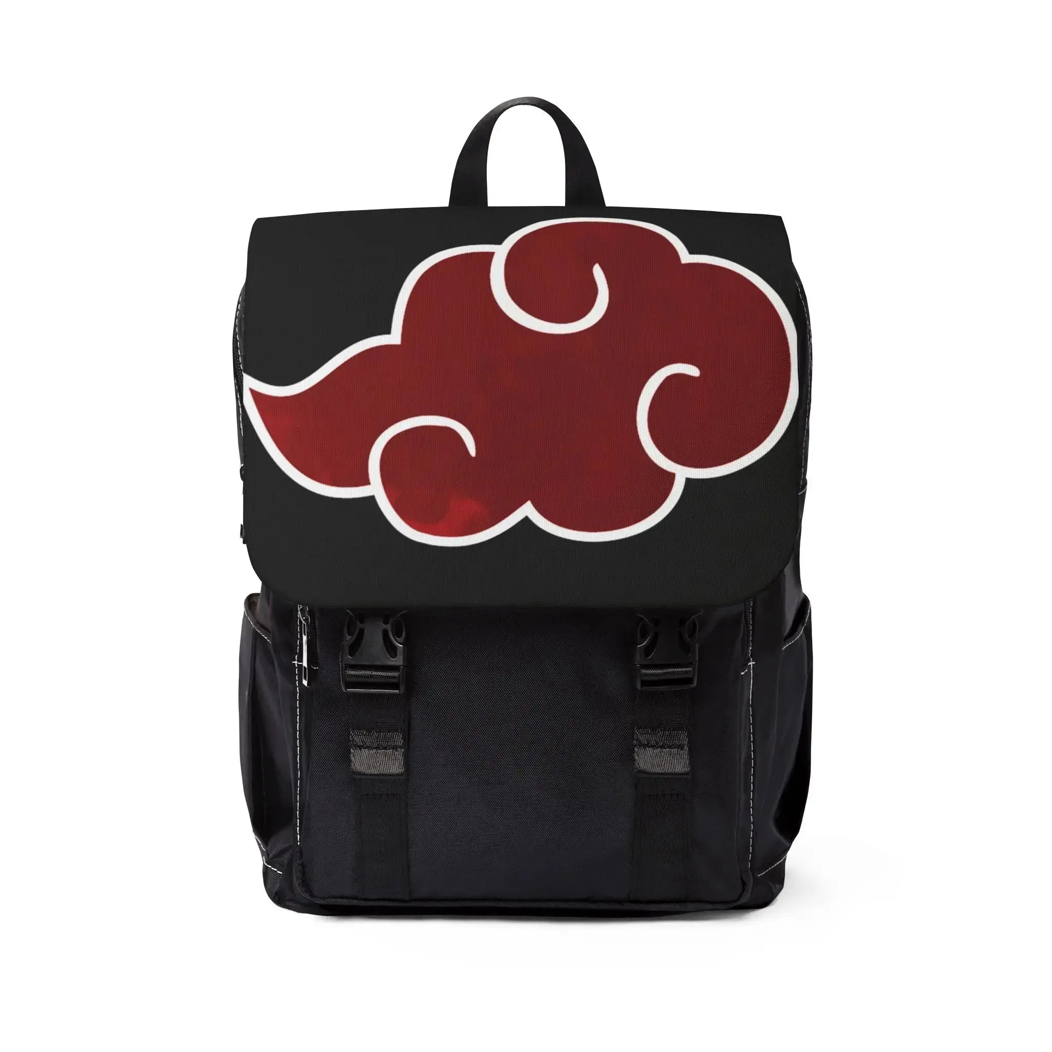 Anime Red Cloud Shoulder Backpack