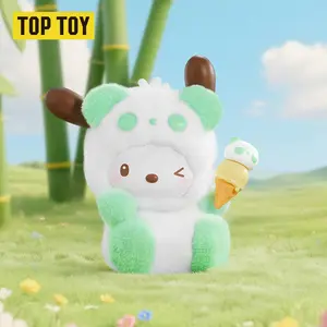 TOPTOY SR Family Color Panda Series Figure Blind Box With Kuromi, Hello Kitty, Pochacco, Pompom. Exquisite Painting Craft, Adorable Panda Outfit Design, Suitable For Desktop Display. Lovely Trendy Collectible and Gift For SR Fans, deals for you days