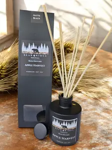 Reed Diffuser – Matte Black 4oz – Long-Lasting Home Fragrance