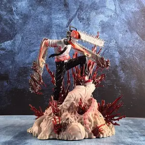 Chain Saw Man Electric Demon Form Anime Figure Model, Collectible Gift, Detailed Action Figure, Action Pose, Perfect for Fans & Collectors