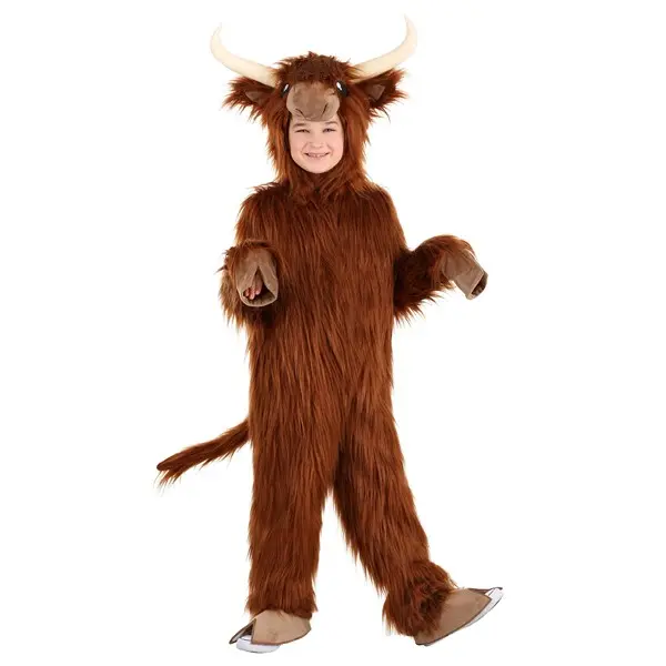 Kid's Highland Cow Costume