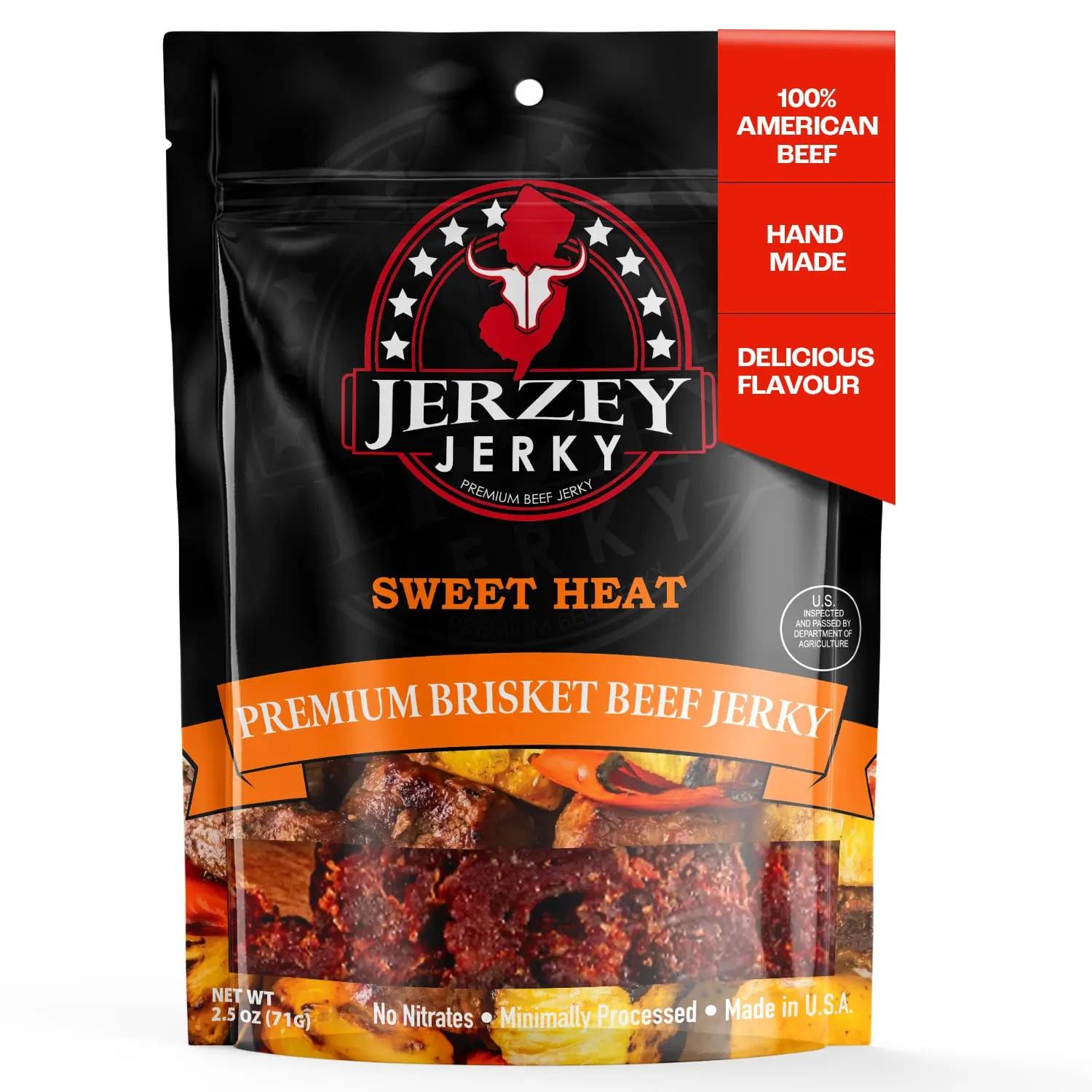 Sweet Heat Beef Jerky - Brisket