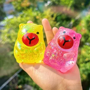 1/2pcs Novel stress relieving toys, relieve anxiety, slow rebound stress relieving toys, fun interactive design, cute desktop accessories suitable for office workers, creative party gifts, holiday gifts, perfect gift choices