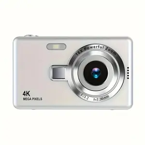 New Stylish And Easy HD Digital Camera, 2.4-Inch IPS Screen, Autofocus, with Fill-In Light, Can Take Photos And Videos, Portable CCD, Memory Card Not Included, Easy to Get Started, Holiday Gift, Best Gift for Friends No SD Card Included