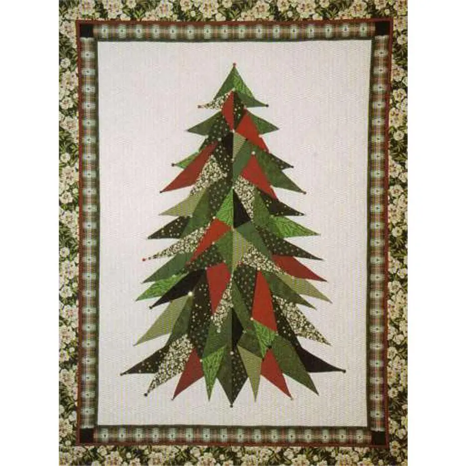 Sage Country Christmas Tree Quilt Pattern