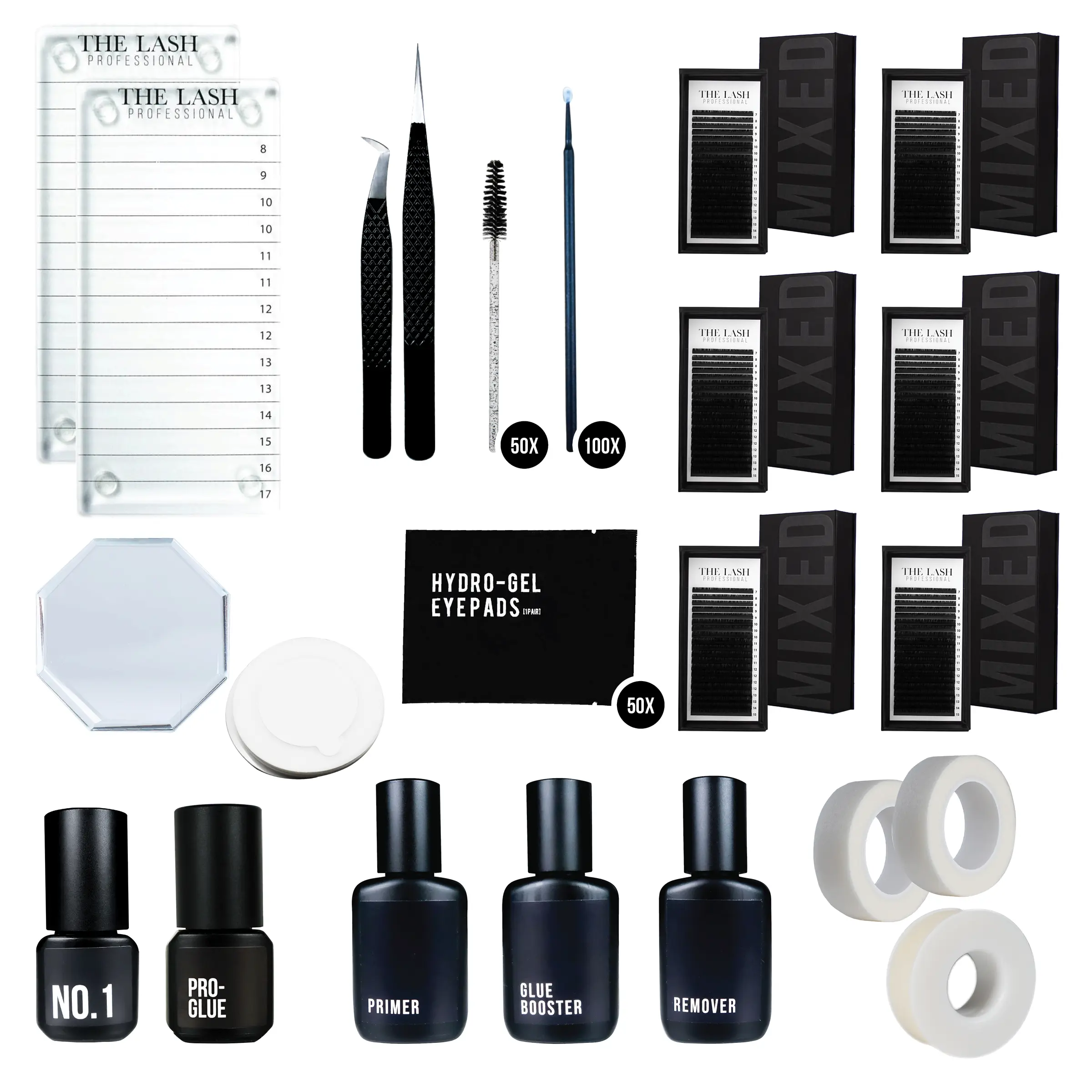 Medium Eyelash Extension Kit Medium Eyelash Extension Kit