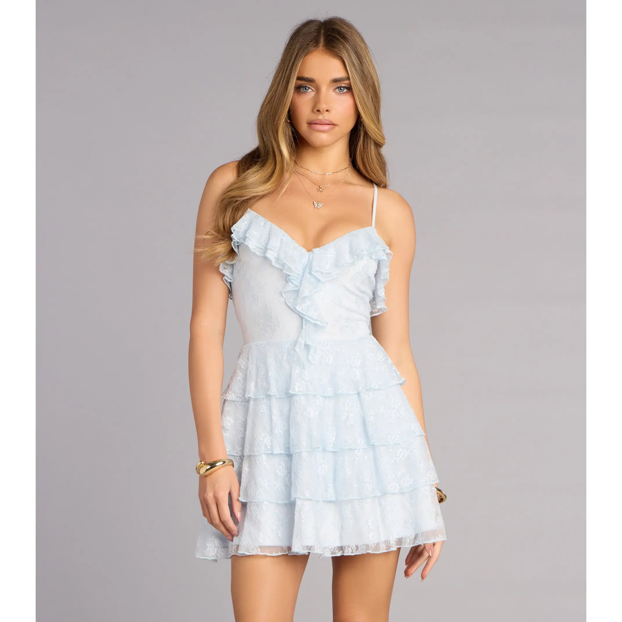 free people lace mini dress - TikTok Shop