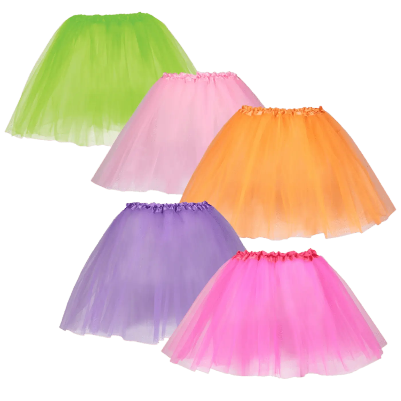 Tutu Skirts Set For Girls | Colorful Ballerina Tulle Tutus for Toddlers & Kids – Perfect For Birthday Party, Halloween & Dance Dress Up Skirt - Kids Fashion