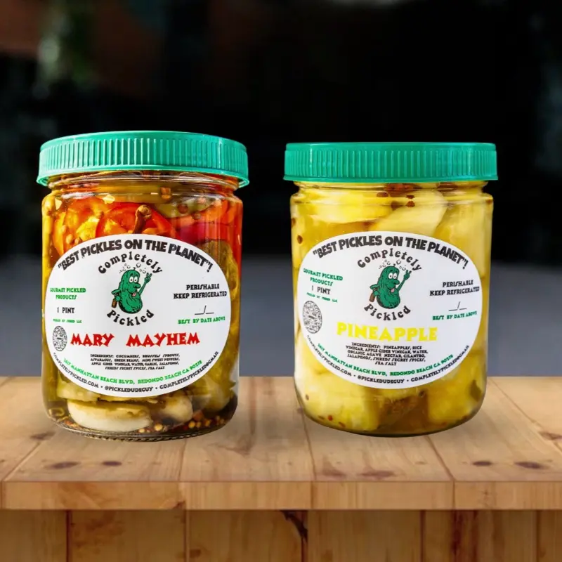 Completely Pickled Mary Mayhem & Pineapple Pickle Bundle Completely Pickled Mary Mayhem & Pineapple Pickle Bundle