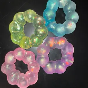 Squishy Bracelet 4 Pack – Fun Stretchy Fidget Toy Bracelets plus bonus Axolotl