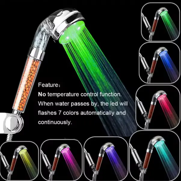 GlowFlow LED Color-Changing Shower Head – Spa-Like Showers at Home