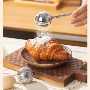 18/8 304 Stainless Steel Spring Operated Handle For Sugar Flour And Spices